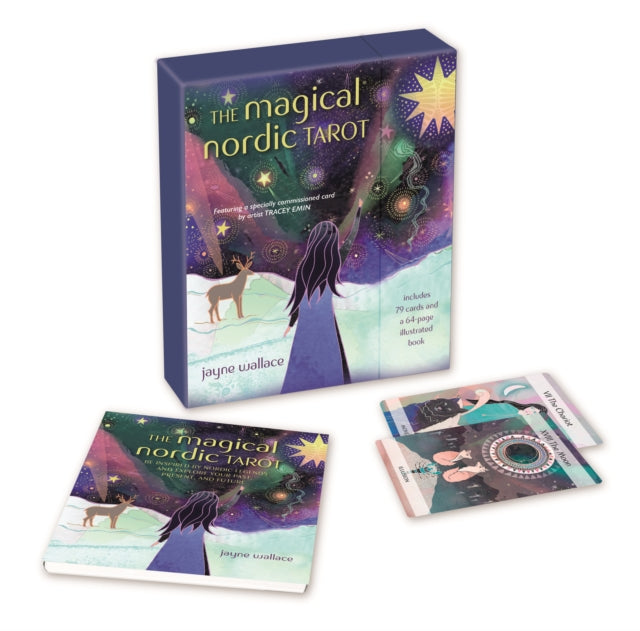 Magical Nordic Tarot Book & Deck By Wallace,jayne