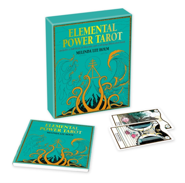 Elemental Power Tarot Book & Card Deck By Holm, Melinda Lee