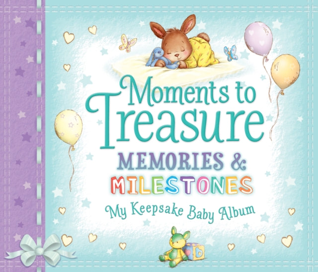 Moments To Treasure Keepsake Baby Album By Unknown