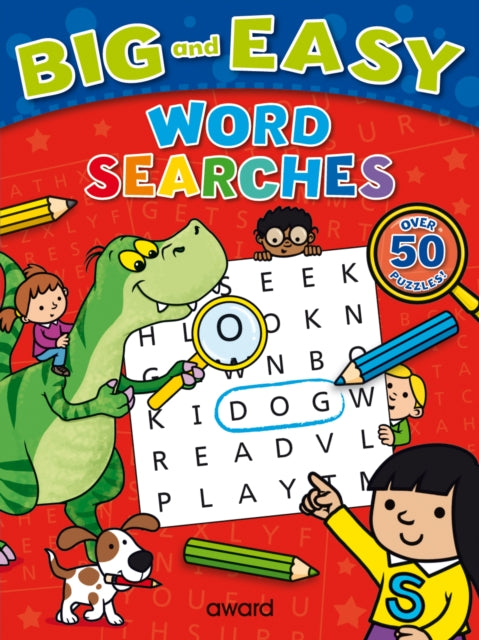 Big & Easy Word Searches Dinosaur