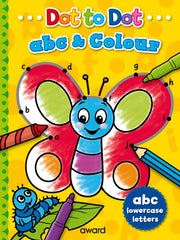 Dot To Dot Abc & Colour Lowercase Letter