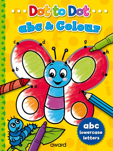Dot To Dot Abc & Colour Lowercase Letter