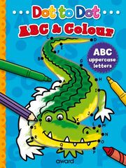 Dot To Dot Abc & Colour Uppercase Letter