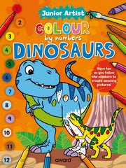 Junior Artist Colour By Numbers Dinosaur