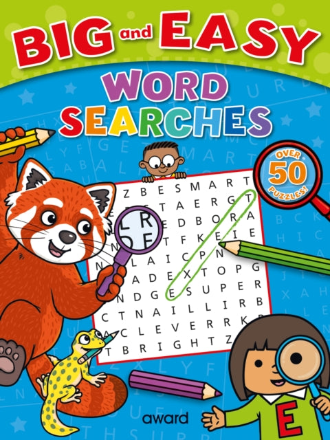 Big & Easy Word Searches Red Panda
