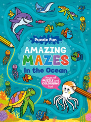 Puzzle Fun Amazing Mazes In The Ocean By Hewitt, Angela