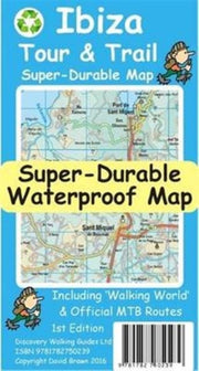 Ibiza Tour & Trail Super-durable Map