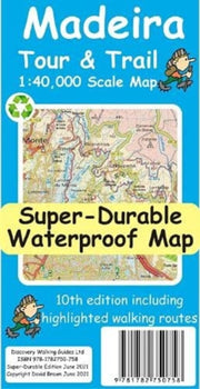 Madeira Tour & Trail Super-durable Map
