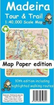 Madeira Tour & Trail Map