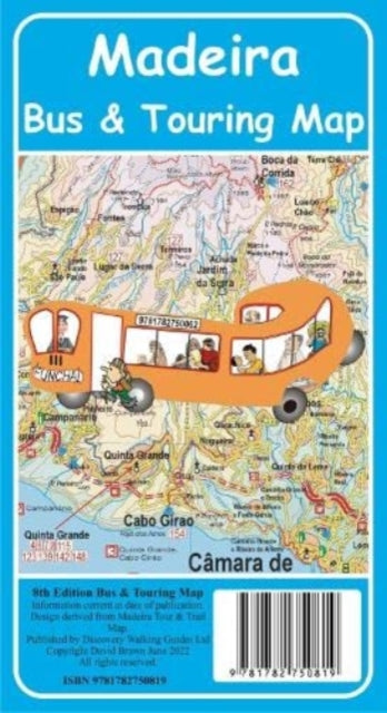 Madeira Bus And Touring Map
