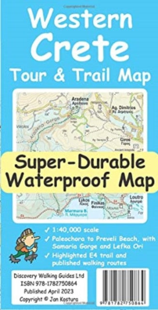 Western Crete Tour & Trail Super-map