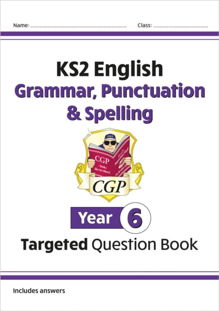 Ks2 English Targeted Question Book Gramm By Cgp Books