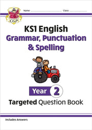 Ks1 English Targeted Question Book Gramm By Cgp Books