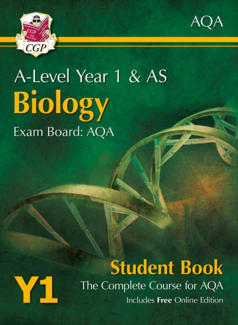 New 2015 Alevel Biology For Aqa Year 1 A By Cgp Books
