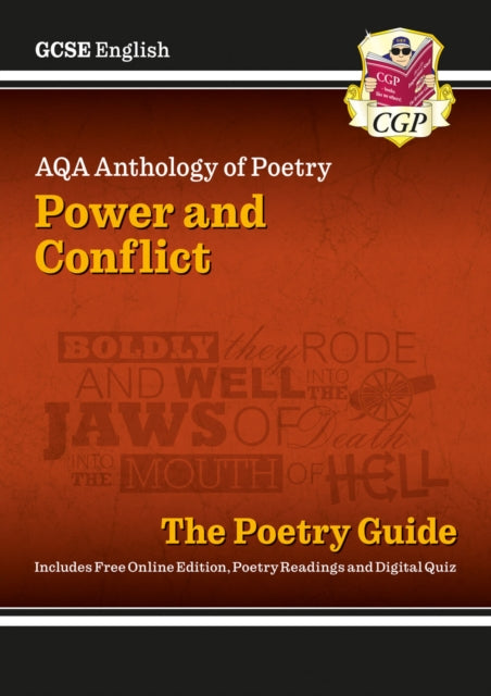 New Gcse English Literature Aqa Poetry G By Cgp Books