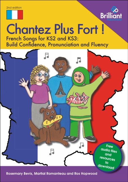 Chantez Plus Fort !: French Songs For Ks By Bevis, Rosemary