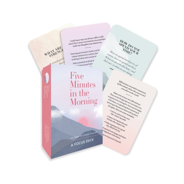 Five Minutes In The Morning Focus Cards