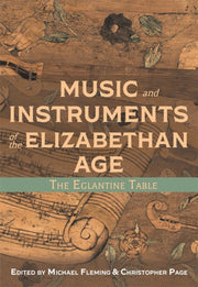 Music & Instruments Of The Elizabethan A By Fleming, Michael