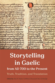 Storytelling In Gaelic From Ad 700 To Th By Taylor-griffiths, Al