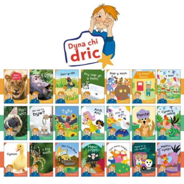Dyna Chi Dric Pecyn Cyflawn 21 Book Pack