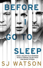 Before I Go To Sleep Film Tie In By Watson, S J