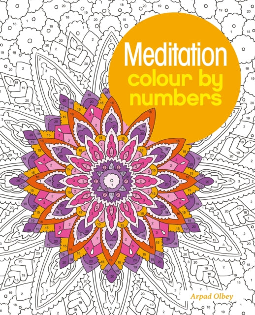 Meditation Colour By Numbers