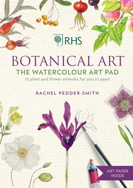 Rhs Botanical Art Watercolour Art Pad
