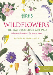 Rhs Wildflowers Watercolour Art Pad