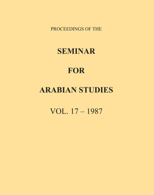 Proceedings Of The Seminar For Arab
