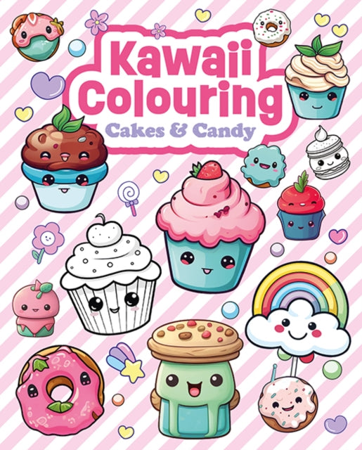Kawaii Colouring Cakes Candy
