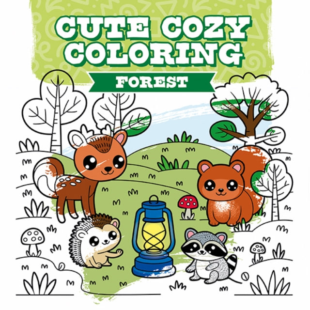 Cute Cozy Coloring Forest