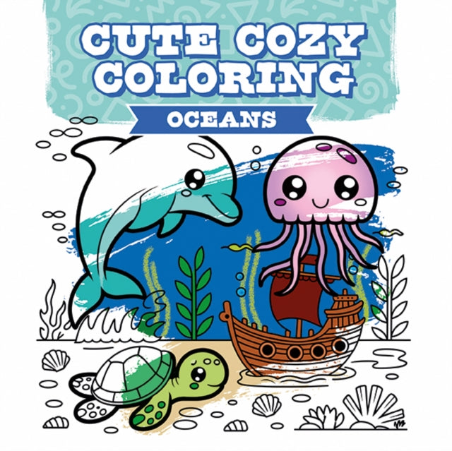 Cute Cozy Coloring Oceans