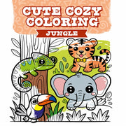 Cute Cozy Coloring Jungle