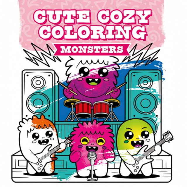Cute Cozy Coloring Monsters
