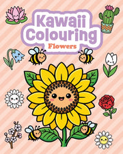 Kawaii Colouring Flowers By Gmc Publications