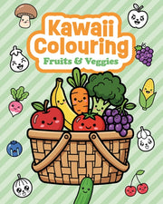 Kawaii Colouring Fruits & Veggies By Gmc Publications