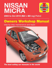 Nissan Micra 2003 To Oct 2010