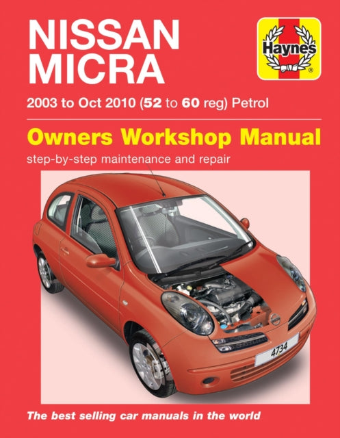 Nissan Micra 2003 To Oct 2010