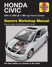 Honda Civic Petrol Diesel 01 05 X To 55