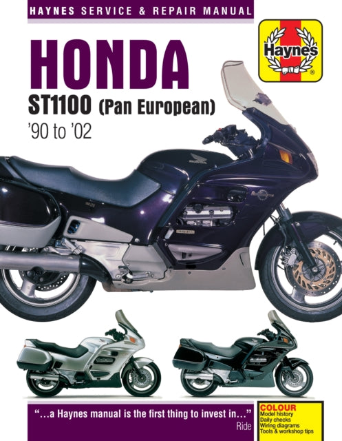 Honda St1100 (pan European) Service And By Haynes Publishi