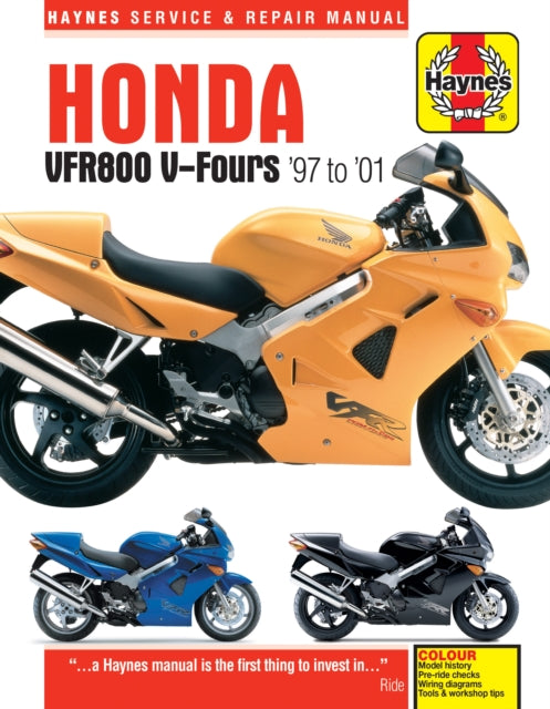 Honda Vfr800 V-fours Service And Repair By Haynes Publishi