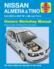 Nissan Almera & Tino 00 To 07 By Haynes Publishing