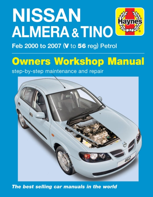 Nissan Almera & Tino 00 To 07 By Haynes Publishing