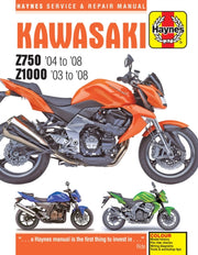 Kawasaki Z750 And Z1000 Service And Rep By Kawasaki Z750 And Z1000 Service And Rep