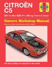 Citroen C5 Petrol & Diesel 01 To Mar 08