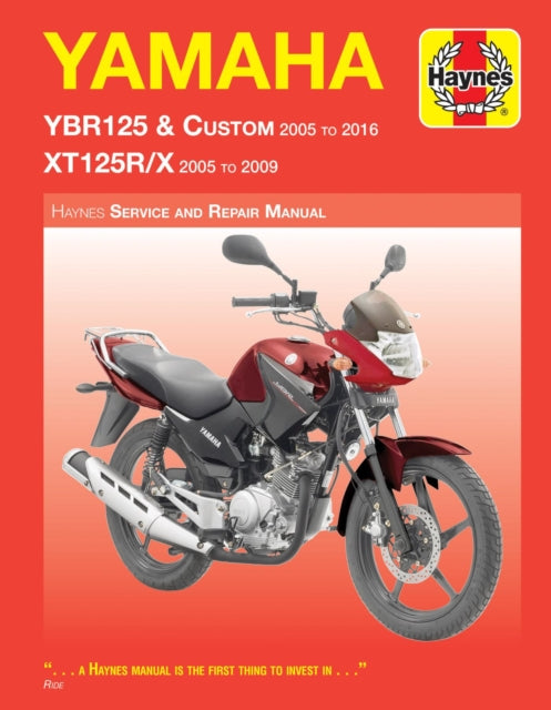 Yamaha Ybr125 & Xt125r/x  05 - 16