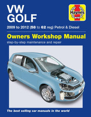 V W Golf 2009 - 2012 Petrol And Diesel
