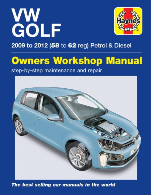 V W Golf 2009 - 2012 Petrol And Diesel