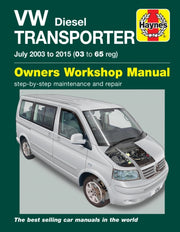 Vw T5 Transporter July 03 15 Diesel By Haynes Publishing
