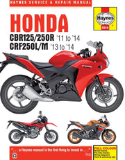 Honda Cbr125r 250r Crf250l M